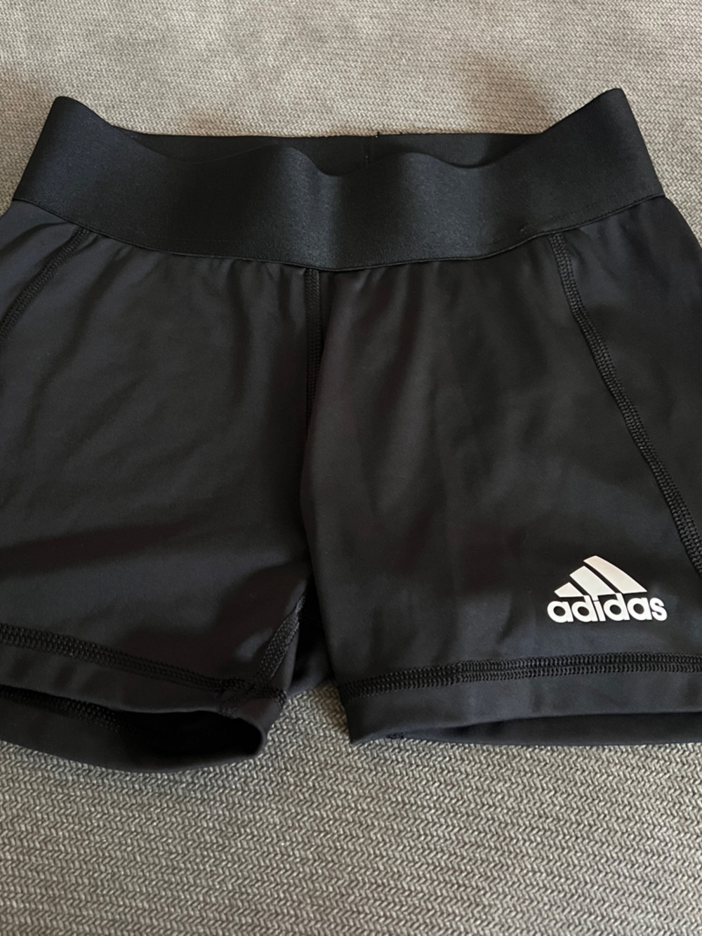 3 pair Adidas Black Athletic Training Shorts-Volleyball